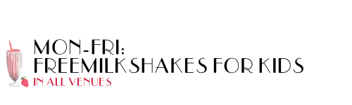 Free milkshakes for kids four frogs