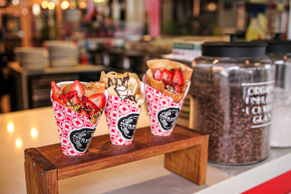 Crepes Cones from Four Frogs